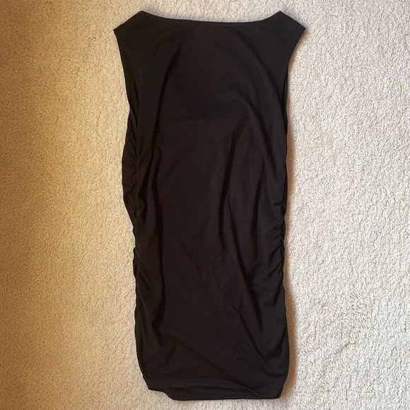 Black scoop neck blouse - Picture 5 of 5